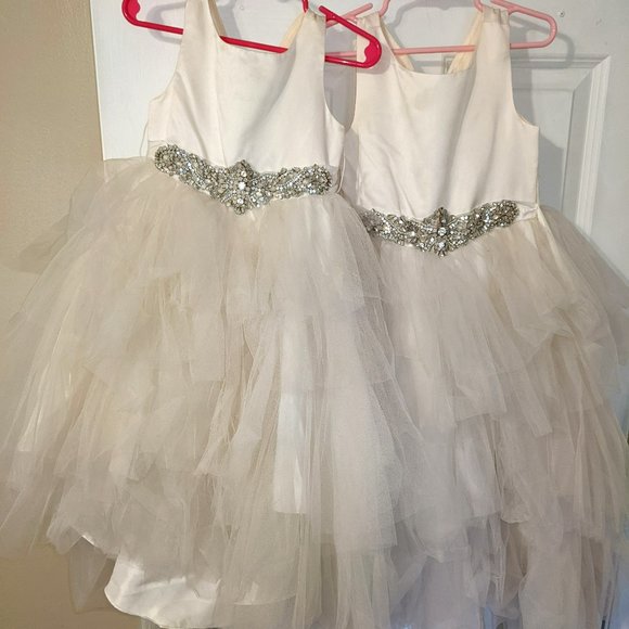 Matching Flower Girl Dresses and Shoes